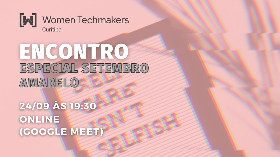 [ONLINE] Encontro Especial Setembro Amarelo